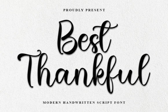Best Thankful Font for Festive Branding