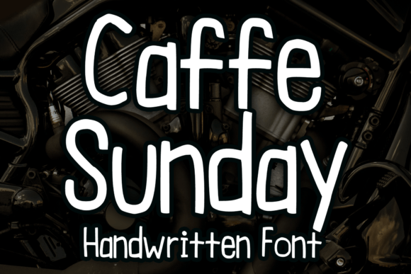 Caffe Sunday: A Playful Font for Creative Projects