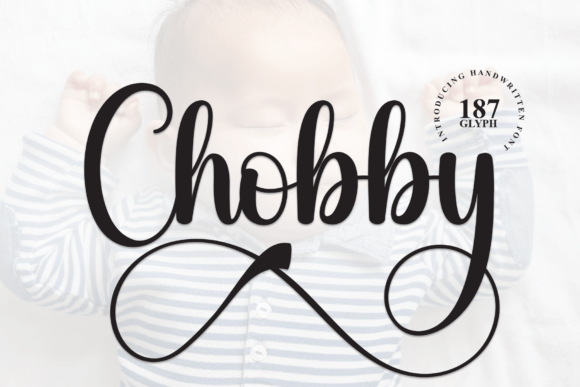 Chobby: A Handwritten Typeface for Modern Editorial Design