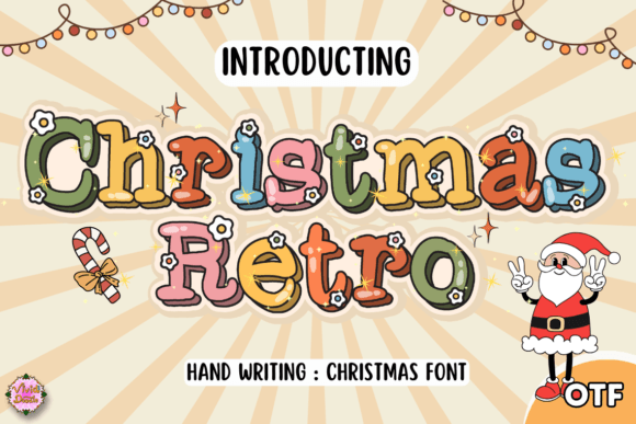 Christmas Retro Font Review