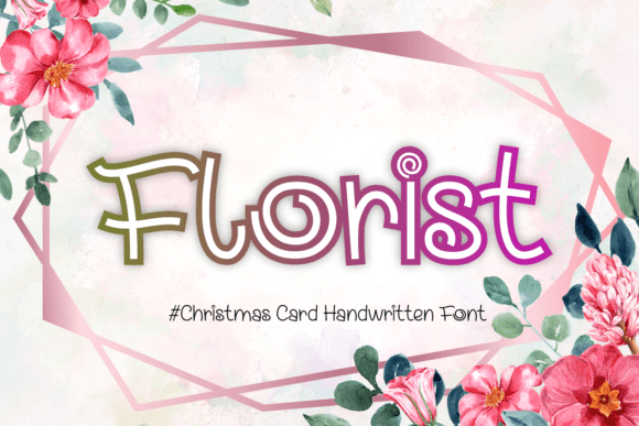 Florist Font: A Charming Handwritten Typeface for Makers and Designers