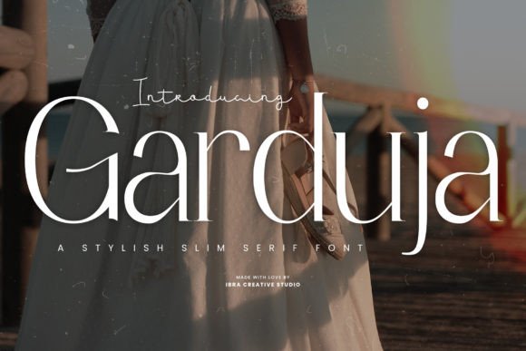 Garduja: A Stylish Serif Typeface for Editorial Design