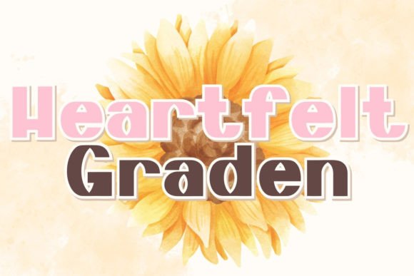 Heartfelt Graden Font