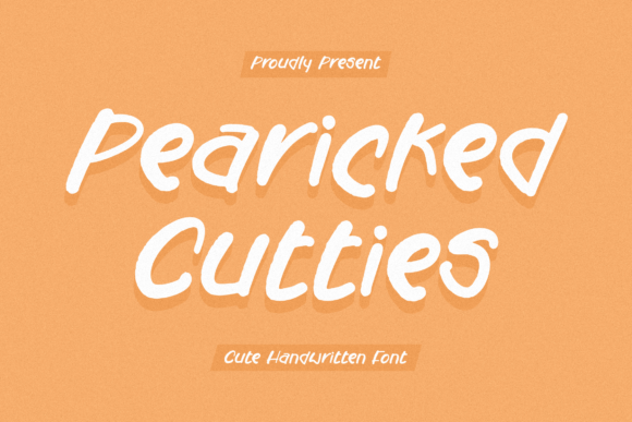 Pearicked Cutties: A Cute Handwritten Font for Creative Projects
