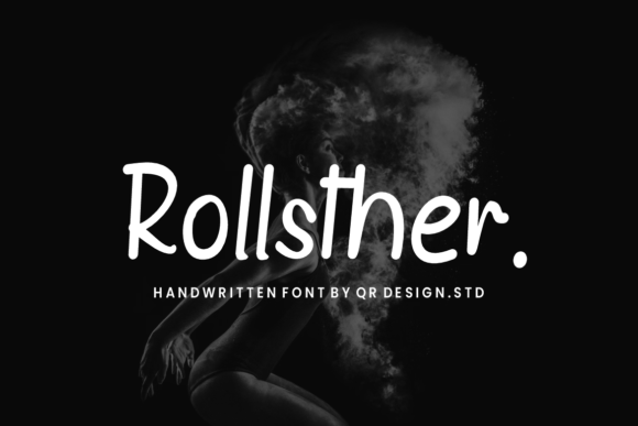 Rollsther Font: A Handwritten Typeface for Crafty Creations
