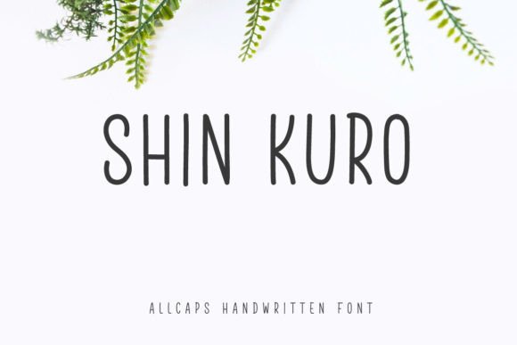 Shin Kuro: A Font for Professional Branding
