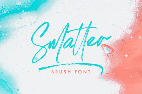 Smatter: A Script Typeface for Web Design