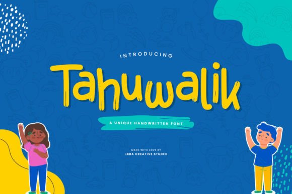 Tahuwalik: A Handwritten Font for Web Design
