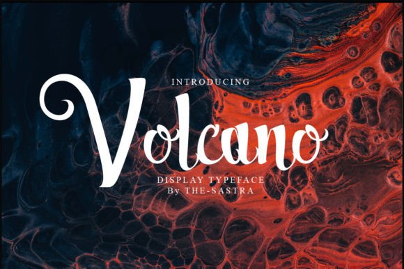 Volcano Font: Bold, Urban, and Unapologetic