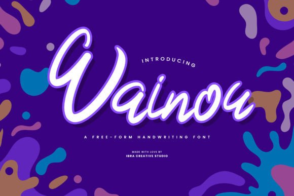 Wainou Font: A Graceful Script for Editorial Expression
