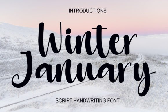 Winter January Font for Bold Campaigns